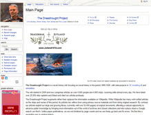 Tablet Screenshot of dreadnoughtproject.org